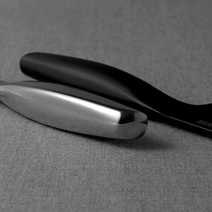 hari cooking chef knife carbon stainless steel kitchen knife - chopping knife for professional use titanium black 6734 big
