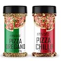 HARIBAS Italian Combo Oregano 40gm and Chilli Flakes 40gm Sprinkler | Flakes/Leaves | Combo Pack of 2 | Italian Herbs Seasoning Masala Powder