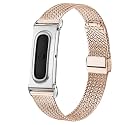 Harikiri Compatible With Google Fitbit Air Band with Metal Case