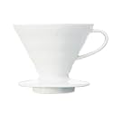 Hario V60 Ceramic Coffee Dripper (Size 01, White)