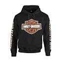 Harley-Davidson Men's Bar &amp; Shield Logo Pullover Hoodie - Black 30297503