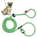 Harness Lead No Pull Dog Harness and Leash Set, Anti Pull Dog Harness, One-Piece Cushioned Rope Safely Prevents Escaping and Pulling (Small/Medium, Peacock/Blue/Lime)