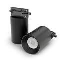 Harold Electricals Track Light 360 Degree Adjustable COB Spotlight for Indoor Lighting- Black Body (10 Watt, White Light)(Metal)