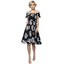 Harpa Off-Shoulder Printed Dresses