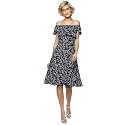 Harpa Off-Shoulder Printed Dresses