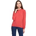 Harpa Round Neck Solid Tops
