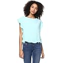Harpa Round Neck Solid Tops