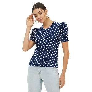 Harpa Womens Floral Regular Fit T-Shirt