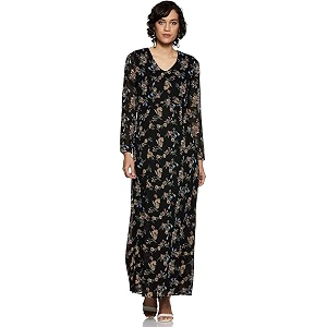 Harpa Womens Synthetic A-Line Maxi Dress
