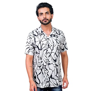 HARPITA Mens Poly Cotton Digital Printed Stitched