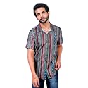 HARPITA Men39s Poly Cotton Digital Printed Stitched