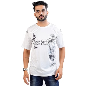 HARPITA Mens Round Neck Half Sleeve Slim
