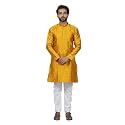 HARPITA Men39s Silk Blend Kurta Pyjama Set