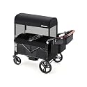 Harppa Remy Wagon Stroller for 2 Kids, 180Ibs Capacity with 2 Seater