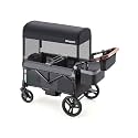 Harppa Remy Wagon Stroller for 2 Kids, 180Ibs Capacity with 2 Seater