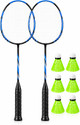 HARPWAYS Badminton Racquet Set With Shuttle Cocks