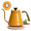 Harriet 37 oz Gooseneck Kettle for Stovetop with Thermometer