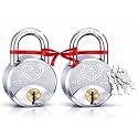 Harrison Padlocks Buy 1 Get 1 Free/ 2 Round Padlock 65mm 0536 /Padlock, Padlocks, Locks for Home, Locks for Main Door H0095