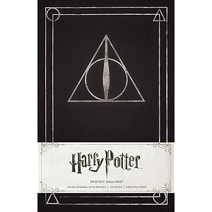 harry potter deathly hallows hardcover ruled journal
