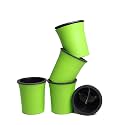 Harshdeep Self Watering Small Plastic Pots for