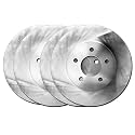 Hart Brakes Front and Rear Brake Rotors Fits 2006-2010 Chevrolet Impala