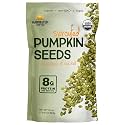 Harvested For You Sea Salted Sprouted Pumpkin Seeds, 22oz Bag, Non GMO, Paleo, Gluten Free, Vegan, Organic, Plant Based, Keto