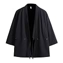 Haseil Men39s Kimono Cardigan Japanese Jackets Casual