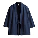 Haseil Men39s Kimono Cardigan Japanese Jackets Casual