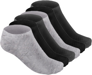 hashbean men  women solid ankle length pack of 6