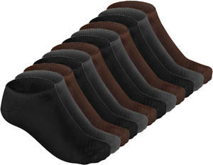 hashbean men  women solid ankle length pack of 12