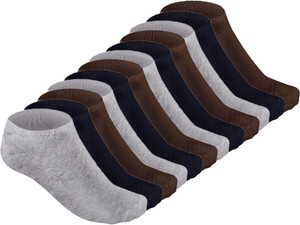 hashbean men  women solid ankle length pack of 12