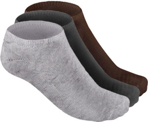 hashbean men  women solid ankle length pack of 3