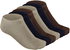 hashbean men  women solid ankle length pack of 6