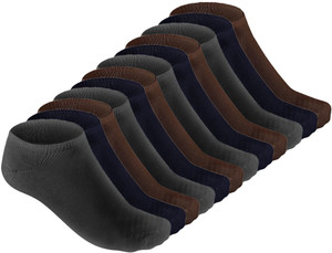 hashbean men  women solid ankle length pack of 12