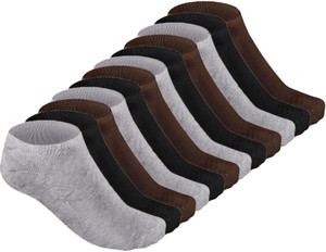 hashbean men  women solid ankle length pack of 12