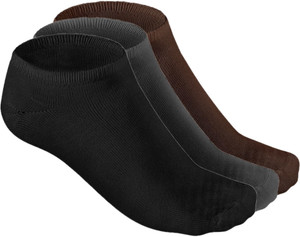hashbean men  women solid ankle length pack of 3