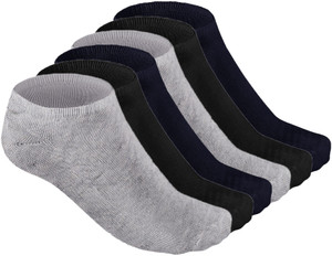 hashbean men  women solid ankle length pack of 6