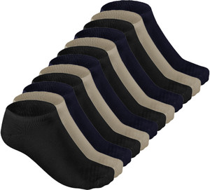 hashbean men  women solid ankle length pack of 12