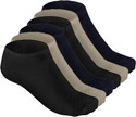 HASHBEAN Men & Women Solid Ankle Length (Pack of 6)