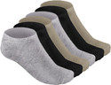 HASHBEAN Men & Women Solid Ankle Length (Pack of 6)