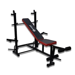hashtag fitness 8 in 1 heavy duty adjustable multi home gym bench 8in1 gym bench decline 200 kg limit