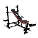 Hashtag Fitness 8 In 1 Heavy Duty Adjustable Multi Home Gym Bench (8IN1 GYM BENCH, Decline, 200 kg Limit)