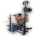 Hashtag Fitness 8 in 1 Heavy Duty Adjustable Multi Home Gym Bench (20IN1 Gym Bench)