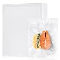 HASTHIP® 100Pcs Vacuum Sealer Bags, 5.9 x 7.8 Inch Vacuum Sealer Bag, Puncture Resistant Sous Vide Bag, Great for Vac Storage, Meal Prep or Sous Vide, BPA Free