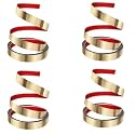 HASTHIP Black Metal Trim Wall Moulding Strip 16.4ft Self-Adhesive Mirror-Ed