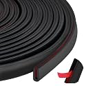 HASTHIP® 16.4ft Rubber Edge Trim Tape, EPDM Self-Adhesive Strip Flexible