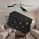 HASTHIP® 5pcs ceiling fan filter air purifier pads dust collector fan blade