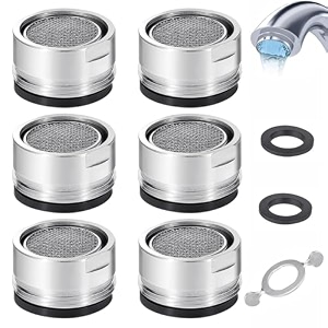 hasthip water tap filter replacement water aerator tap amp faucet foam flow with washers tap nozzle for kitchen sink with aerator assmble wrenche tool pack of 6