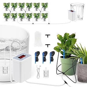 hasthip drip irrigation kit automatic watering system for 12 indoor plants