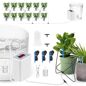 hasthip drip irrigation kit automatic watering system for 12 indoor plants